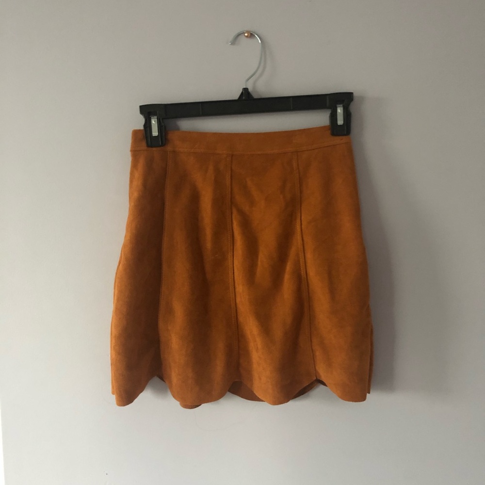 suede skirt